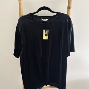 Smash & Tess Velvet oversized tee